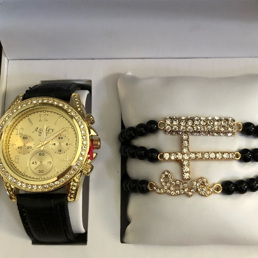 Ashley Princess watch set